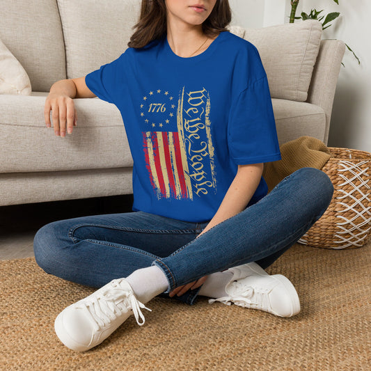 We the People 1776 Flag T-Shirt — Patriotic American Independence Tee