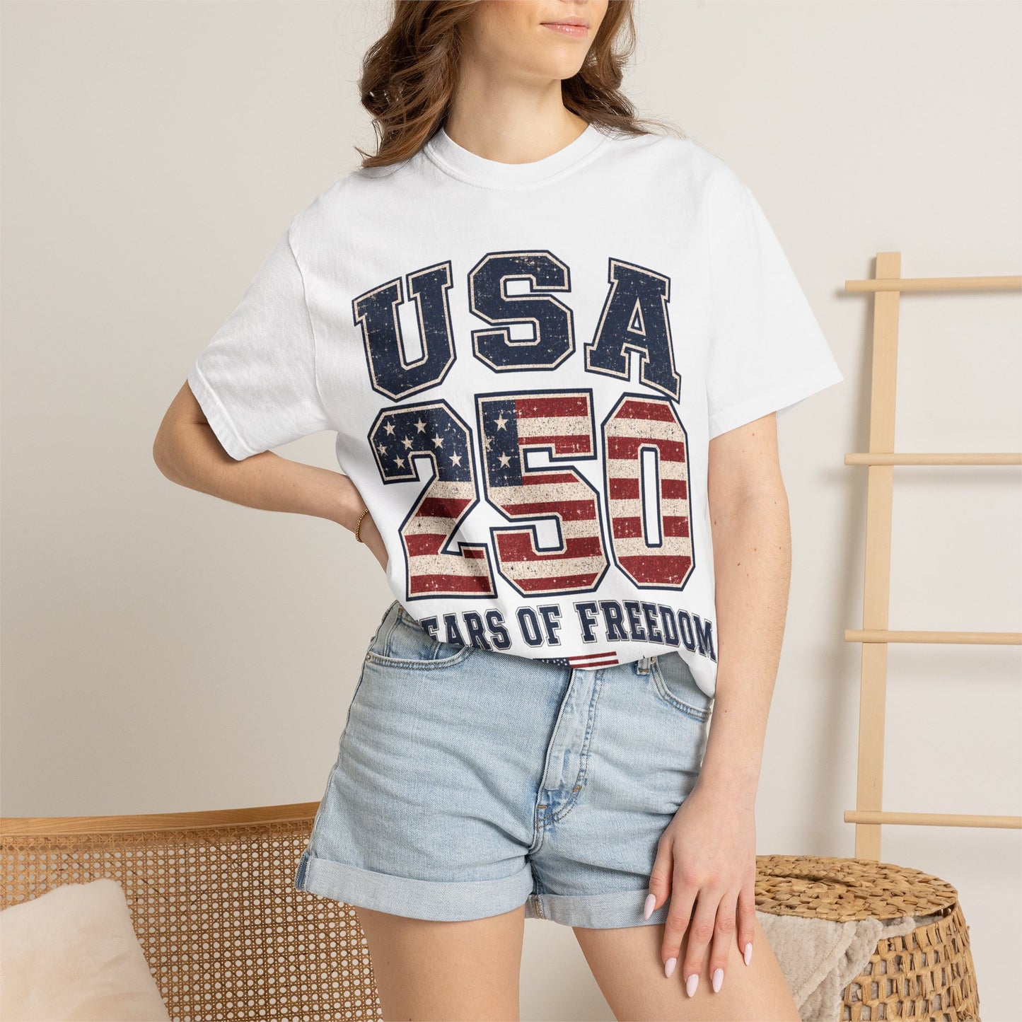 USA 250 Years of Freedom T‑Shirt — 1776–2026 Patriotic 4th of July Tee