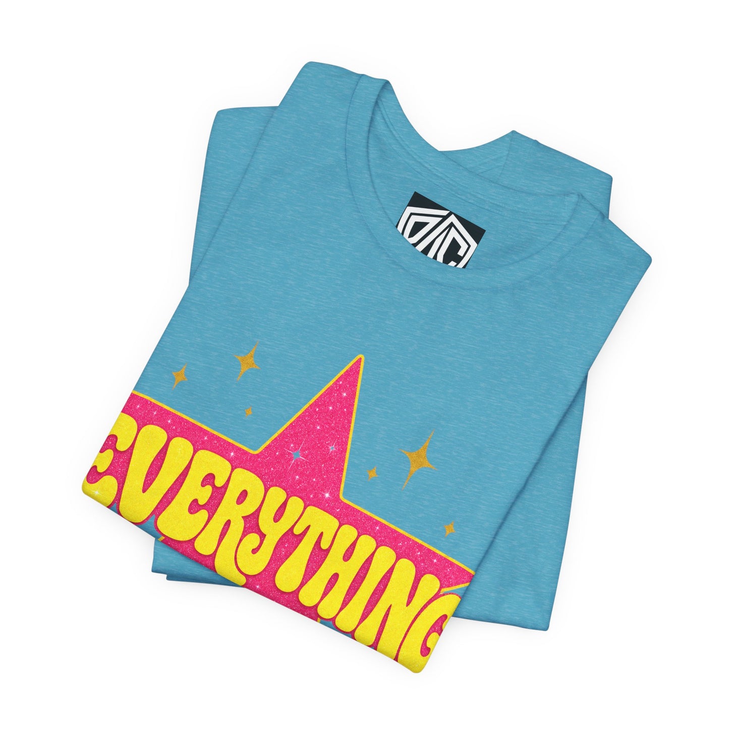 Everything Hallelujah Tee — Retro Star Christian Graphic T-Shirt