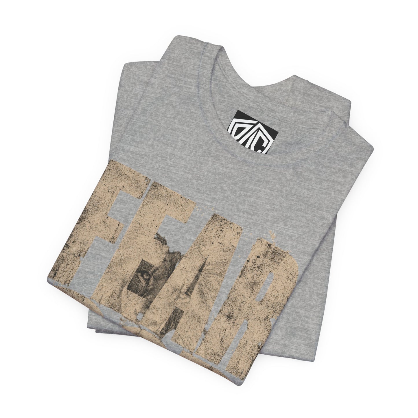 Fear God T-Shirt — Rustic Cross Faith Tee for Christians, Inspirational Religious Apparel