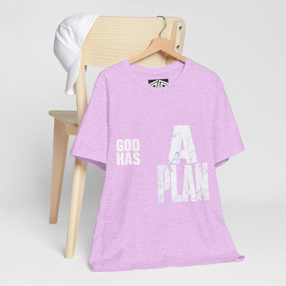 God Has A Plan T-Shirt — Inspirational Faith Graphic Tee