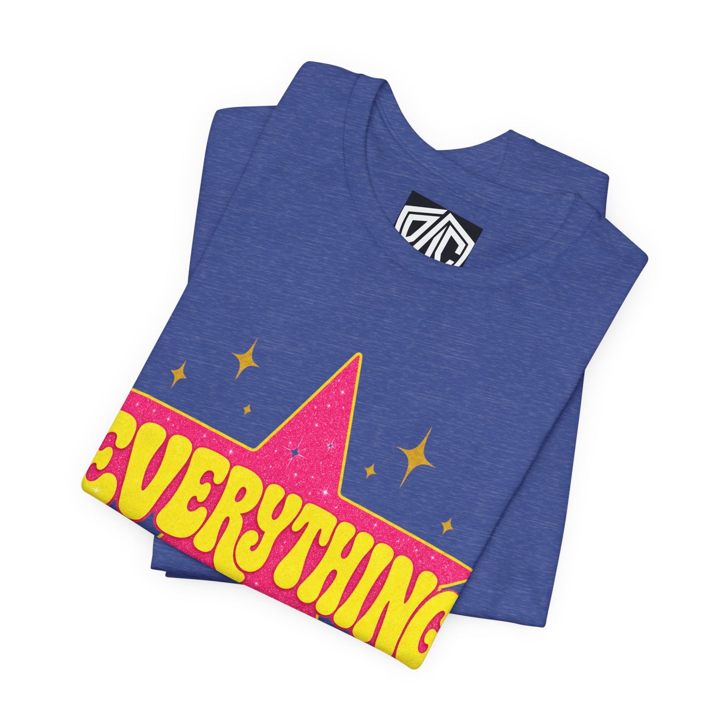 Everything Hallelujah Tee — Retro Star Christian Graphic T-Shirt