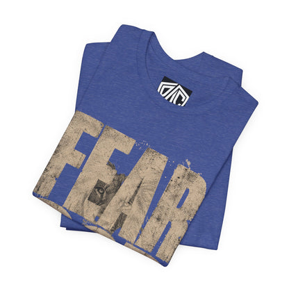 Fear God T-Shirt — Rustic Cross Faith Tee for Christians, Inspirational Religious Apparel
