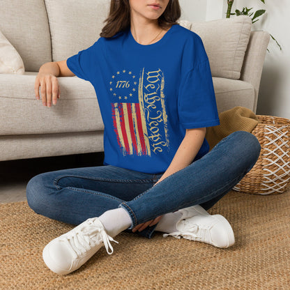 We the People 1776 Flag T-Shirt — Patriotic American Independence Tee