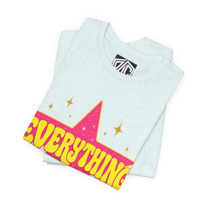 Everything Hallelujah Tee — Retro Star Christian Graphic T-Shirt