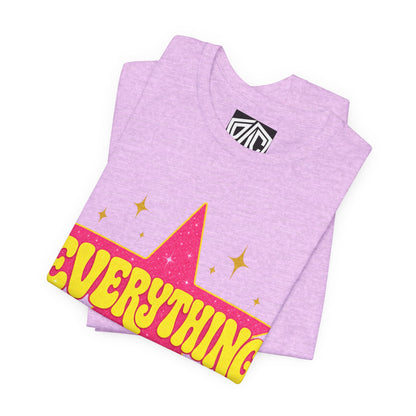 Everything Hallelujah Tee — Retro Star Christian Graphic T-Shirt