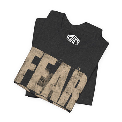 Fear God T-Shirt — Rustic Cross Faith Tee for Christians, Inspirational Religious Apparel