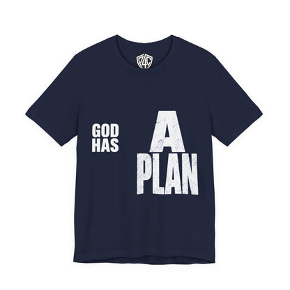 God Has A Plan T-Shirt — Inspirational Faith Graphic Tee