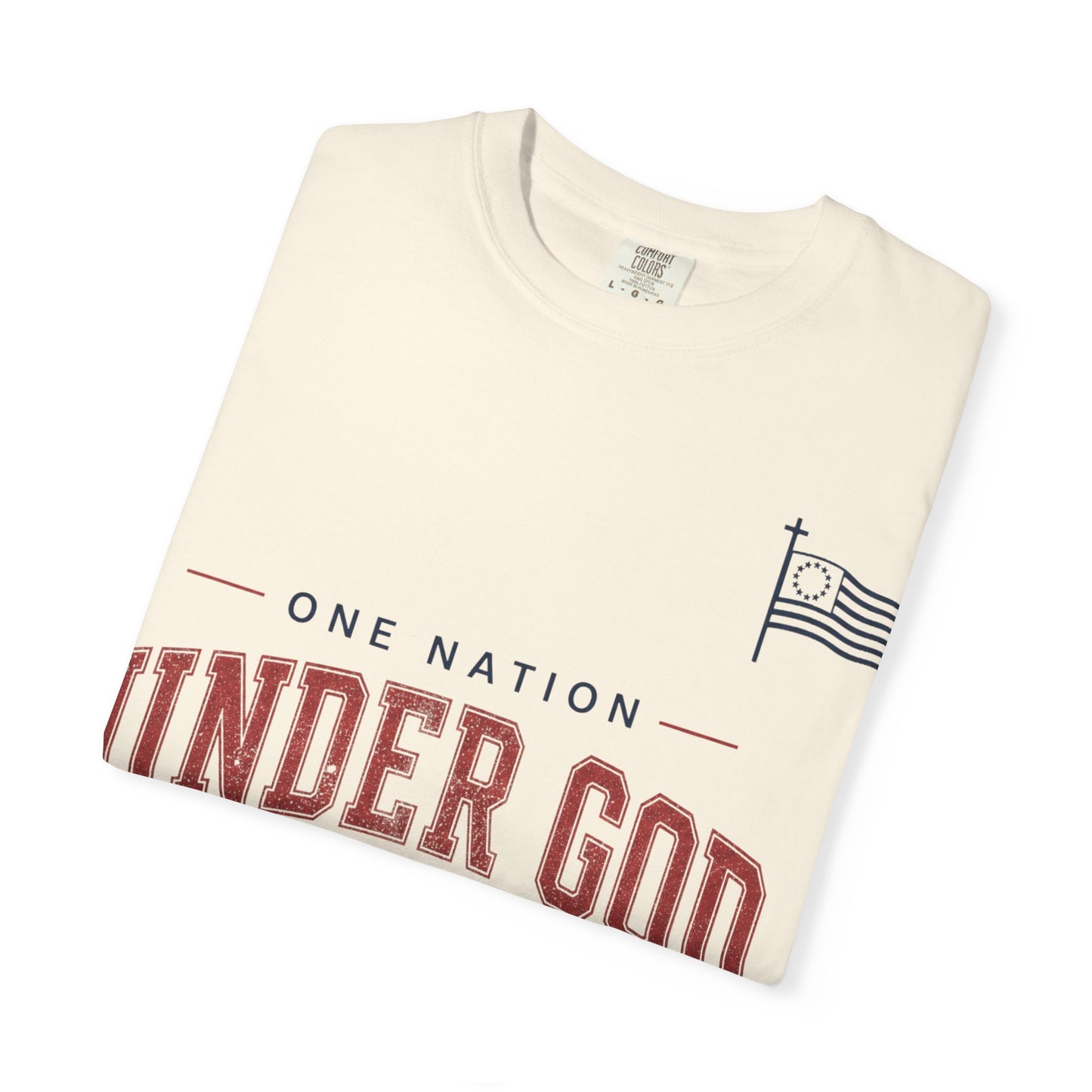 Under God T-Shirt — One Nation Patriotic Faith Tee