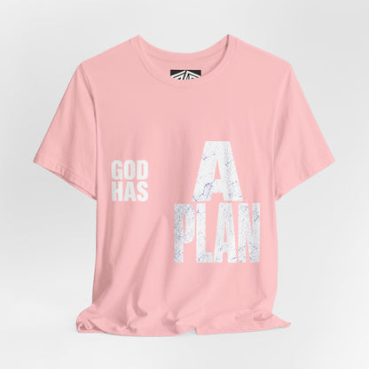 God Has A Plan T-Shirt — Inspirational Faith Graphic Tee