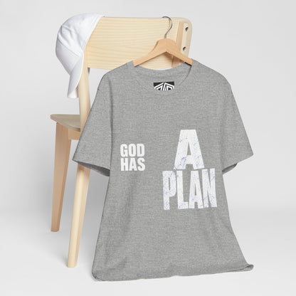 God Has A Plan T-Shirt — Inspirational Faith Graphic Tee
