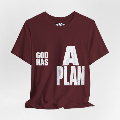 God Has A Plan T-Shirt — Inspirational Faith Graphic Tee