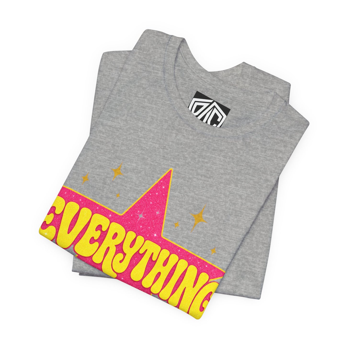 Everything Hallelujah Tee — Retro Star Christian Graphic T-Shirt