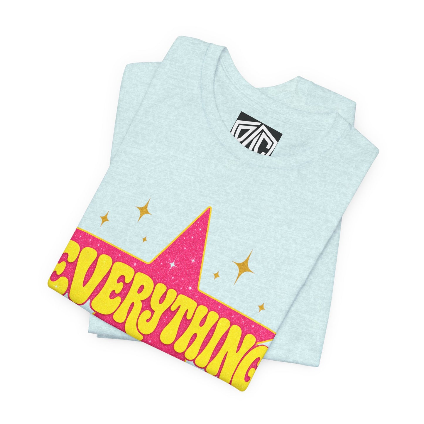 Everything Hallelujah Tee — Retro Star Christian Graphic T-Shirt