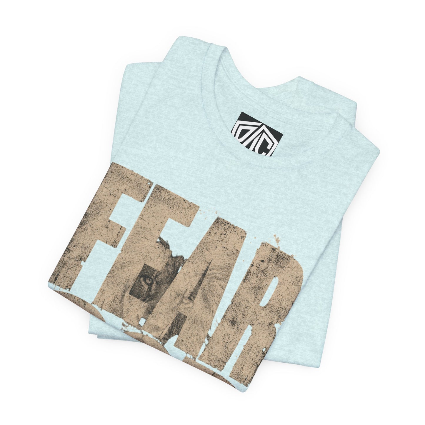Fear God T-Shirt — Rustic Cross Faith Tee for Christians, Inspirational Religious Apparel