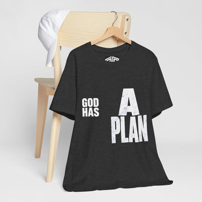 God Has A Plan T-Shirt — Inspirational Faith Graphic Tee