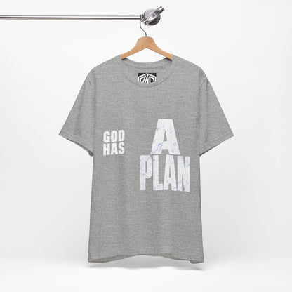 God Has A Plan T-Shirt — Inspirational Faith Graphic Tee