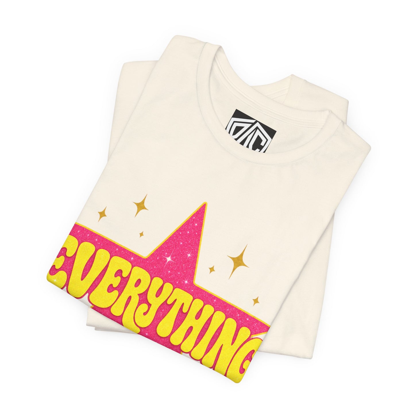 Everything Hallelujah Tee — Retro Star Christian Graphic T-Shirt
